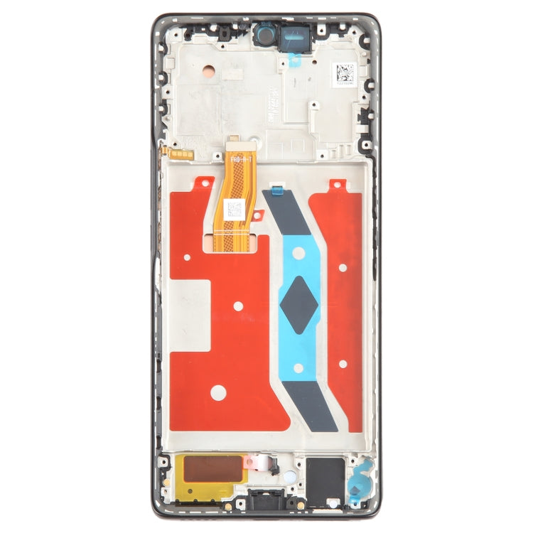 For Honor X9A Original LCD Screen Digitizer Full Assembly with Frame (Black)
