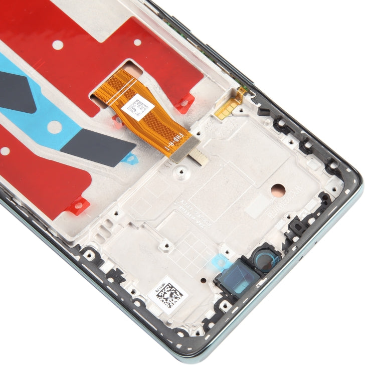 For Honor X9A Original LCD Screen Digitizer Full Assembly with Frame (Green)