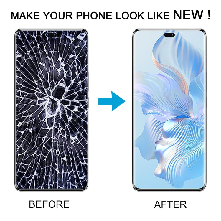 For Honor 80 Pro Original LCD Screen Digitizer Full Assembly with Frame (Silver)
