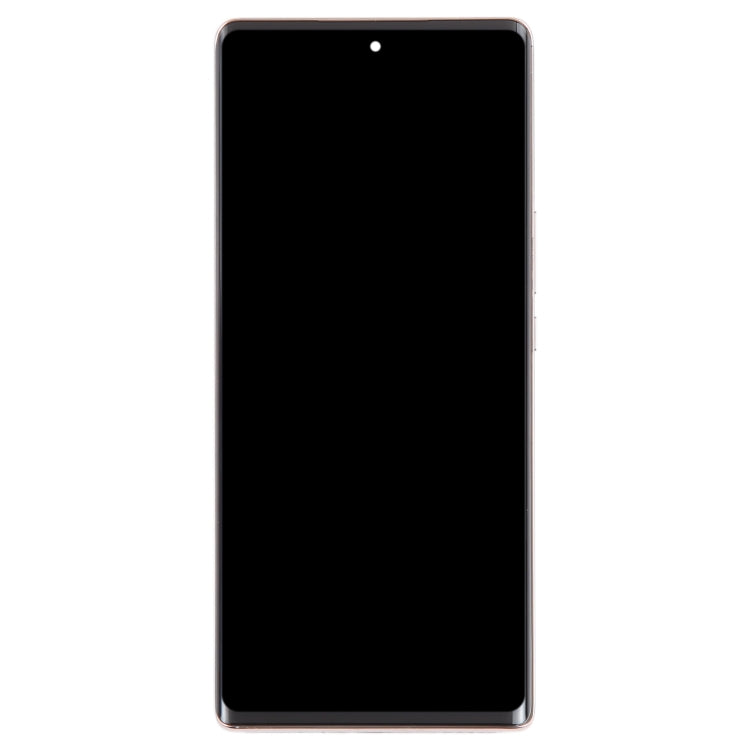 For Honor 80 SE Original LCD Screen Digitizer Full Assembly with Frame (Gold)