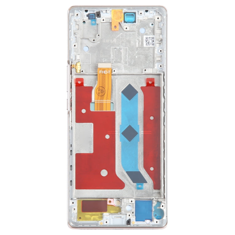 For Honor 80 SE Original LCD Screen Digitizer Full Assembly with Frame (Gold)