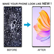 For Honor 80 SE Original LCD Screen Digitizer Full Assembly with Frame (Black)