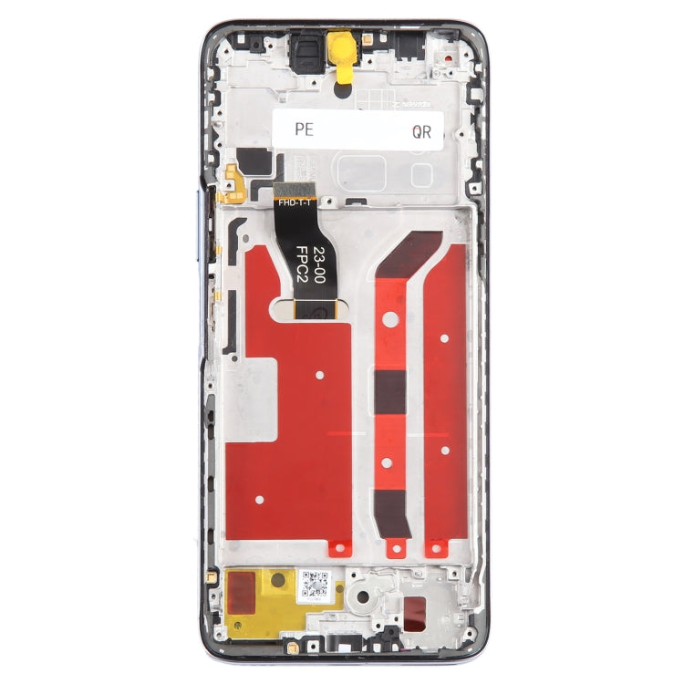 For Huawei Nova 10z Original LCD Screen Digitizer Full Assembly with Frame (Silver)