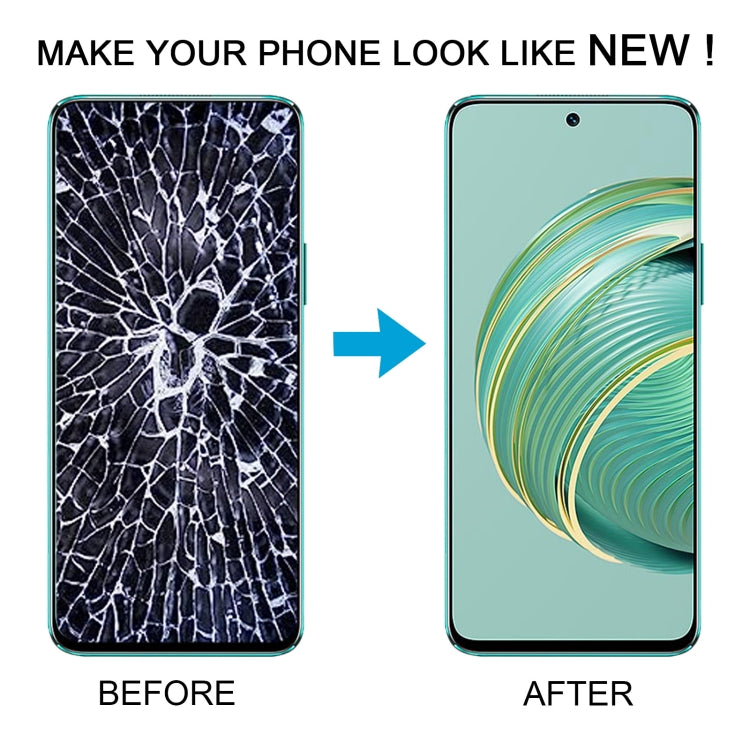 For Huawei Nova 10z Original LCD Screen Digitizer Full Assembly with Frame (Black)