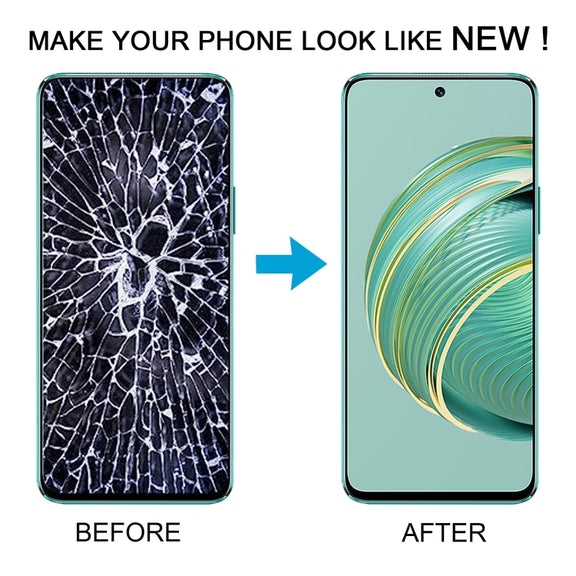 For Huawei Nova 10z Original LCD Screen Digitizer Full Assembly with Frame (Black)