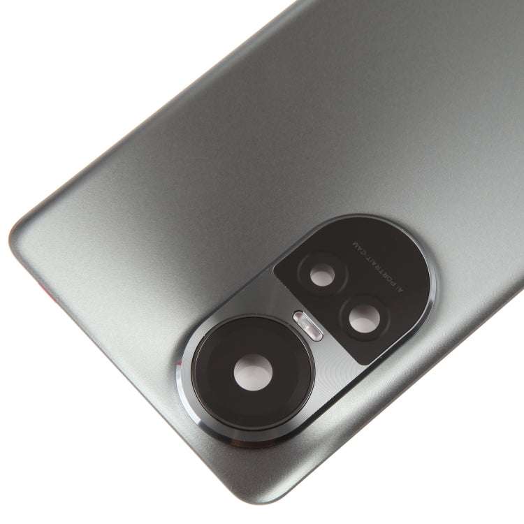 For OPPO Reno10 Global Original Battery Back Cover with Camera Lens Cover (Grey)