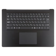 For Microsoft Surface Laptop 3 / 4 15 inch UK Japanese Version Keyboard with C Shell / Touch Board (Black)
