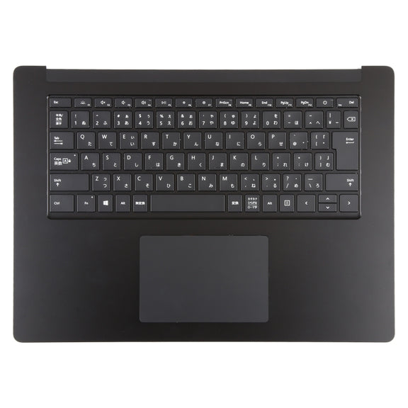 For Microsoft Surface Laptop 3 / 4 15 inch UK Japanese Version Keyboard with C Shell / Touch Board (Black)