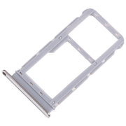 For Motorola Moto G Fast SIM Card Tray + Micro SD Card Tray (Silver)