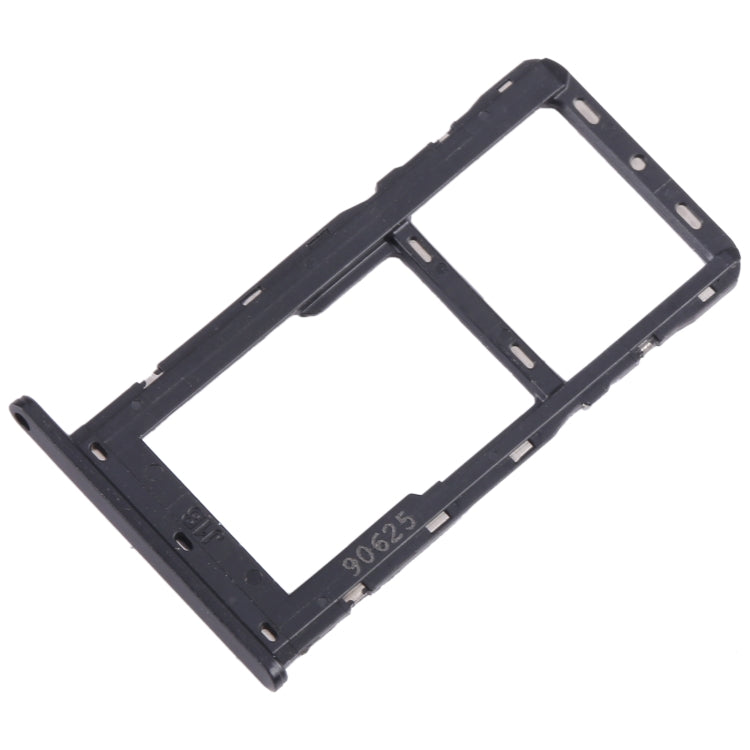 For Motorola Moto G7 Power SIM Card Tray + Micro SD Card Tray (Black)