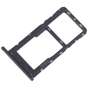 For Motorola Moto G7 Power SIM Card Tray + Micro SD Card Tray (Black)