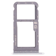 For Motorola Moto G Power 2021 SIM Card Tray + Micro SD Card Tray (Silver)