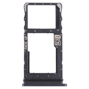 For Motorola Moto G Stylus 5G 2022 SIM Card Tray + Micro SD Card Tray (Blue)