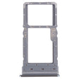 For Motorola Moto G Stylus 2021 SIM Card Tray + Micro SD Card Tray (Silver) - Card Socket by PMC TechLife | Online Shopping South Africa | PMC TechLife | Buy Now Pay Later Mobicred