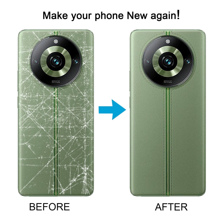 For Realme 11 Pro+ Original Battery Back Cover with Camera Lens Cover(Green)