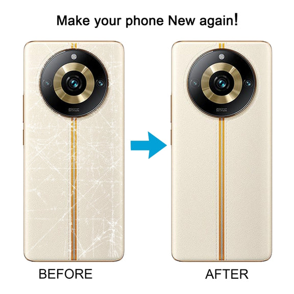 For Realme 11 Pro+ Original Battery Back Cover with Camera Lens Cover(White)