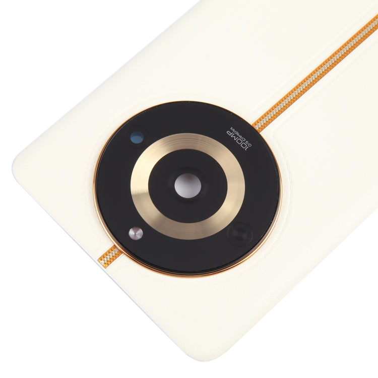 For Realme 11 Pro Original Battery Back Cover with Camera Lens Cover(White)