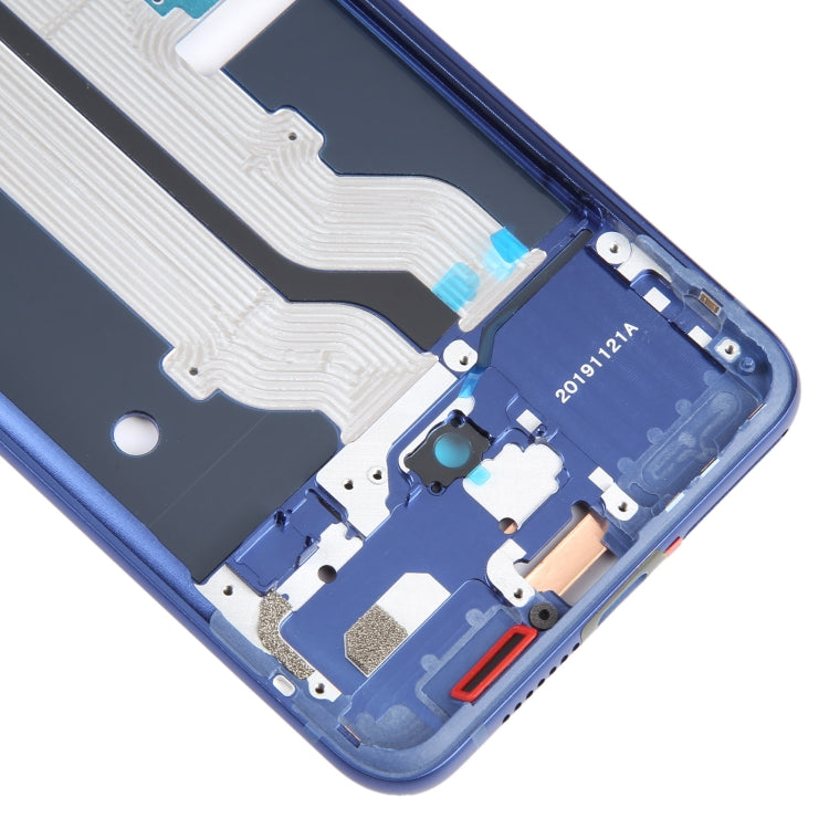For ZTE Axon 10 Pro 5G Middle Frame Bezel Plate (Blue)