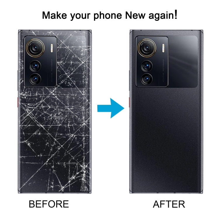 For ZTE Axon 50 Ultra Battery Back Cover(Grey)