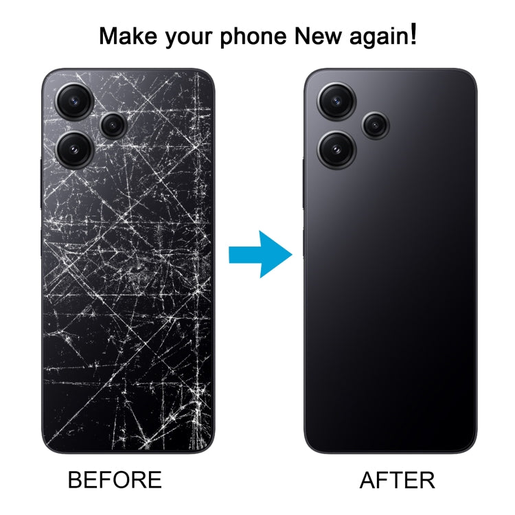 For Xiaomi Redmi Note 12R Original Battery Back Cover(Black)