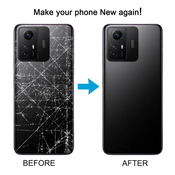 For Xiaomi Redmi Note 12S Original Battery Back Cover(Black)
