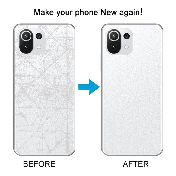 For Xiaomi 11 Lite 5G NE Original Battery Back Cover(White)