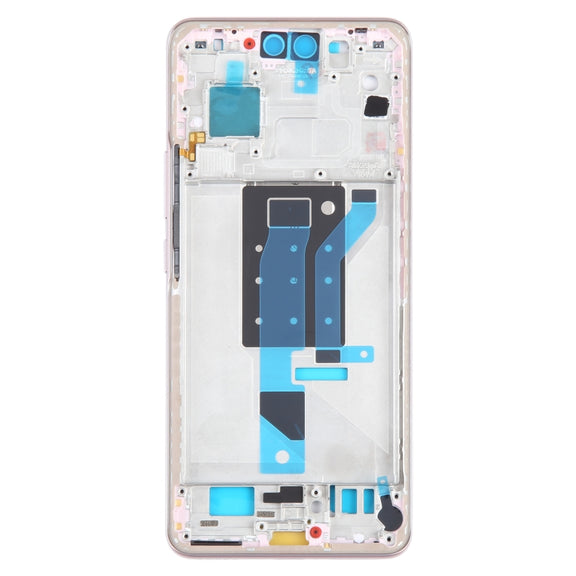 For Xiaomi 13 Lite Original Front Housing LCD Frame Bezel Plate (Pink)