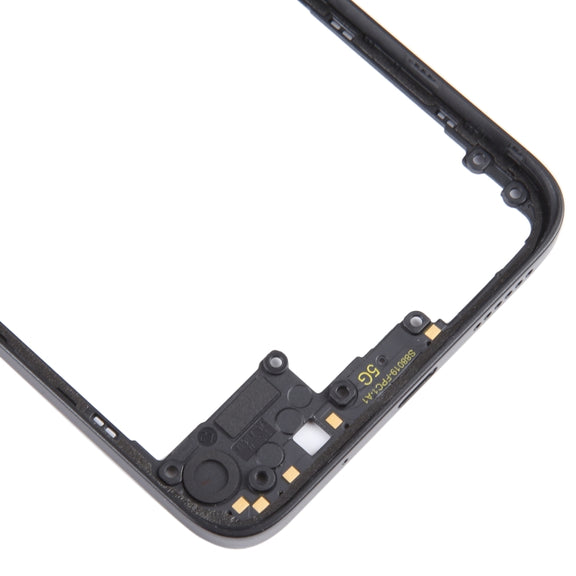 For Xiaomi Redmi 12 4G Original Front Housing LCD Frame Bezel Plate (Black)
