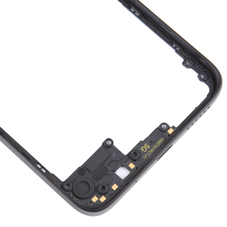 For Xiaomi Redmi 12 4G Original Front Housing LCD Frame Bezel Plate (Black)