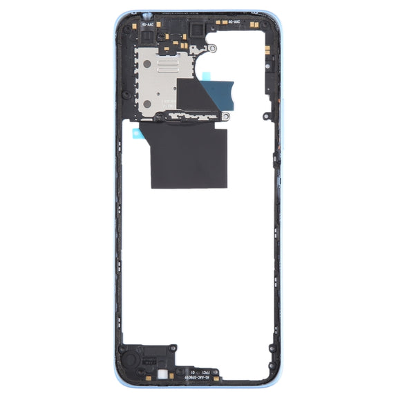 For Xiaomi Redmi 12 4G Original Front Housing LCD Frame Bezel Plate (Blue)