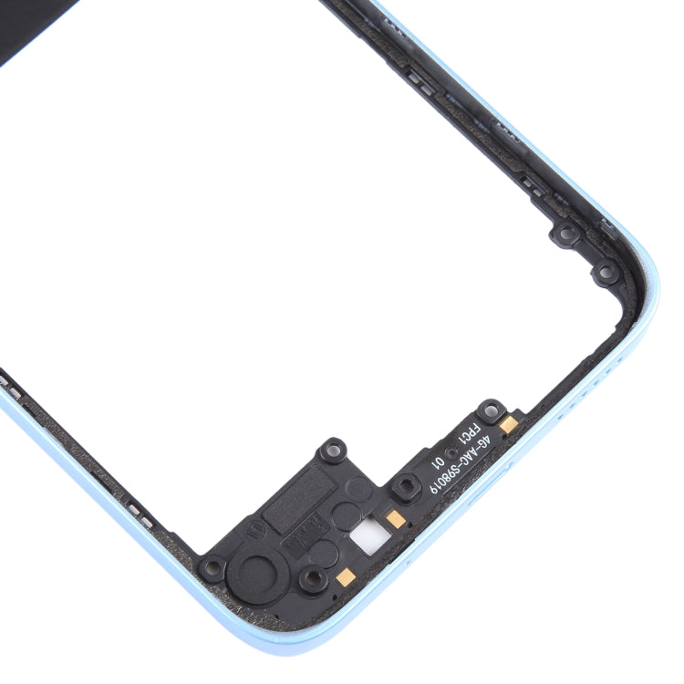 For Xiaomi Redmi 12 4G Original Front Housing LCD Frame Bezel Plate (Blue)