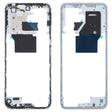 For Xiaomi Redmi 12 4G Original Front Housing LCD Frame Bezel Plate (Silver) - free shipping - PMC TechLife - Order now!