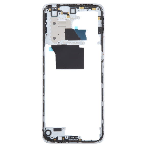 For Xiaomi Redmi 12 4G Original Front Housing LCD Frame Bezel Plate (Silver)