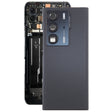 For ZTE Axon 40 Ultra A2023P Battery Back Cover with Camera Lens Cover(Black) - For ZTE by PMC TechLife | Online Shopping South Africa | PMC TechLife