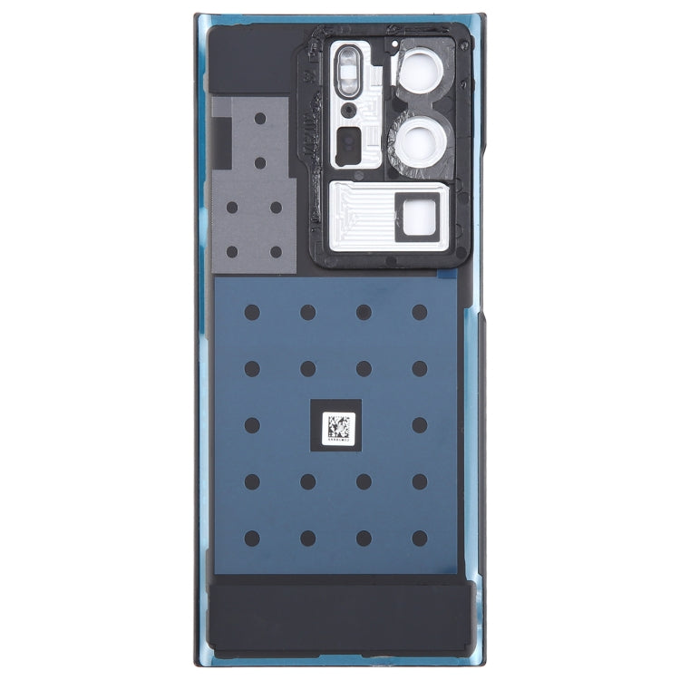 For ZTE Axon 40 Ultra A2023P Battery Back Cover with Camera Lens Cover(Black)