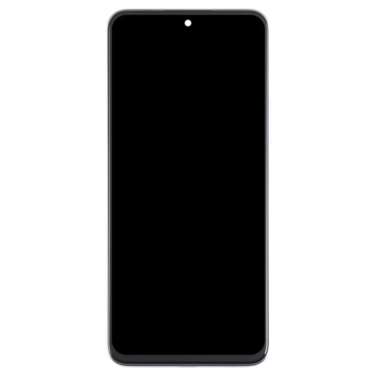 For Honor X50i Original LCD Screen Digitizer Full Assembly with Frame (Silver)