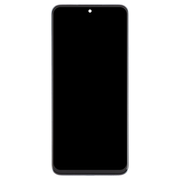 For Honor X50i Original LCD Screen Digitizer Full Assembly with Frame (Silver)