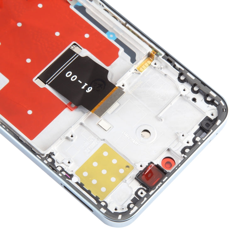 For Honor X50i Original LCD Screen Digitizer Full Assembly with Frame (Silver)