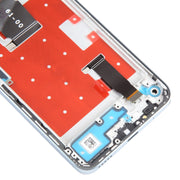 For Honor X50i Original LCD Screen Digitizer Full Assembly with Frame (Silver)