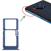 For Nokia 8.3 Original SIM + SIM / Micro SD Card Tray (Blue)