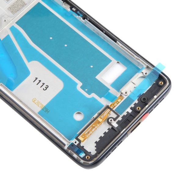 For TCL 20 5G Original Front Housing LCD Frame Bezel Plate (Black)
