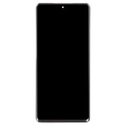 For Honor Magic5 Lite Original LCD Screen Digitizer Full Assembly with Frame (Silver)