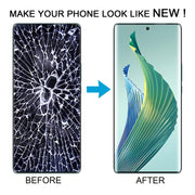 For Honor Magic5 Lite Original LCD Screen Digitizer Full Assembly with Frame (Silver)