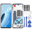 OLED LCD Screen For OPPO Reno7 SE 5G Digitizer Full Assembly with Frame / Fingerprint Identification - free shipping - PMC TechLife - Order now!