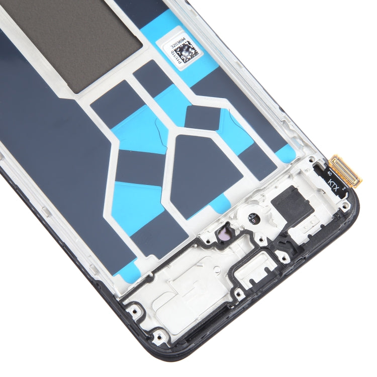 OLED LCD Screen For OPPO Reno7 SE 5G Digitizer Full Assembly with Frame / Fingerprint Identification