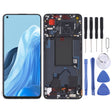 Original LCD Screen For OPPO Reno7 Pro 5G Digitizer Full Assembly with Frame (Black) - free shipping - PMC TechLife - Order now!