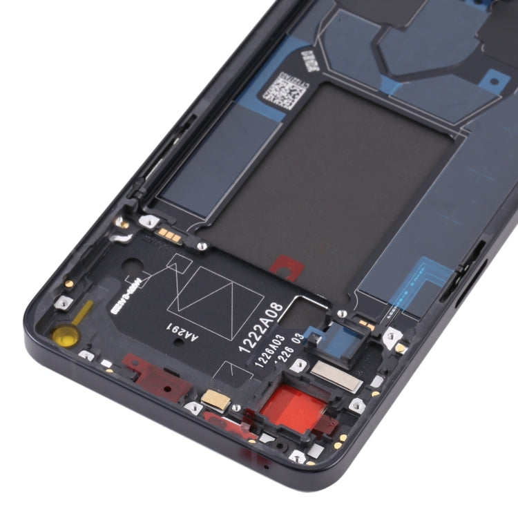 Original LCD Screen For OPPO Reno7 Pro 5G Digitizer Full Assembly with Frame (Black)