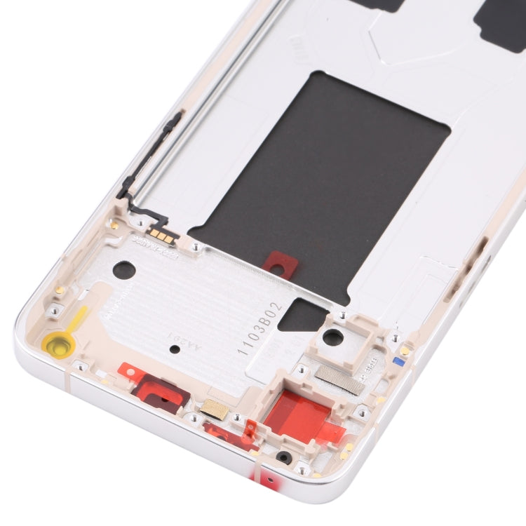 Original LCD Screen For OPPO Reno7 Pro 5G Digitizer Full Assembly with Frame (Gold)