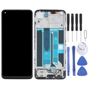 LCD Screen and Digitizer Full Assembly with Frame for OPPO Realme 8 Pro
