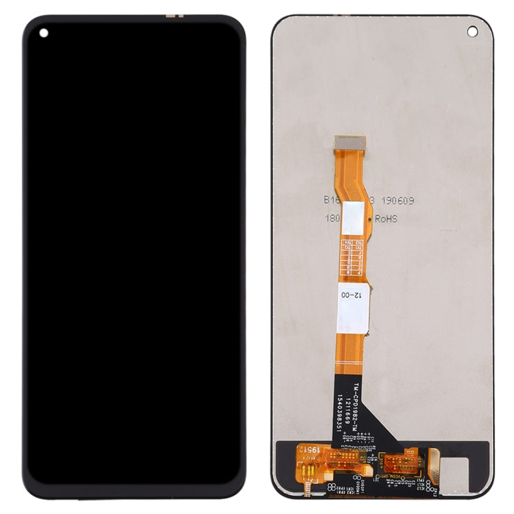 TFT LCD Screen for Vivo Y70s V2002A with Digitizer Full Assembly(Black)